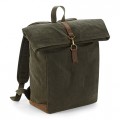 Mochila De Lona Encerada Clásica